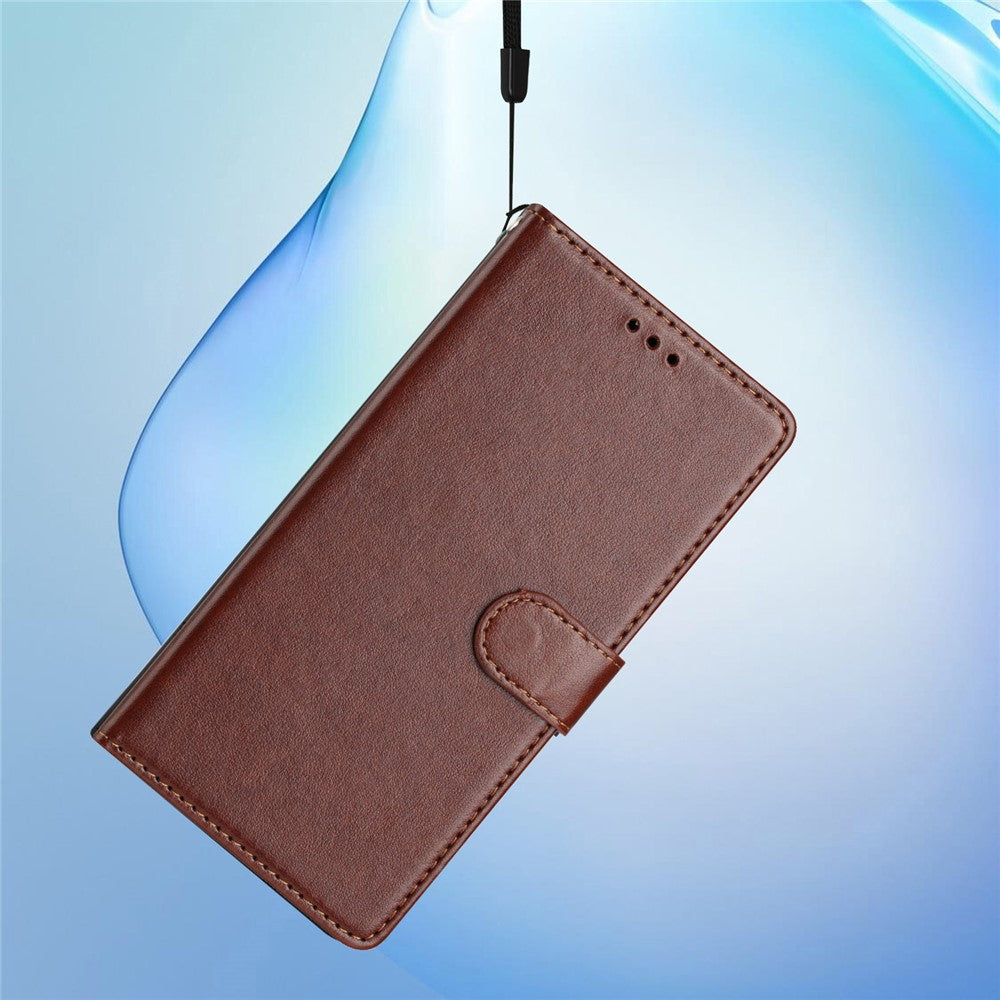Xiaomi Redmi Note 14 5G Läderfodral Plånboksfodral med Stativ mobilfodral med Praktisk Rem