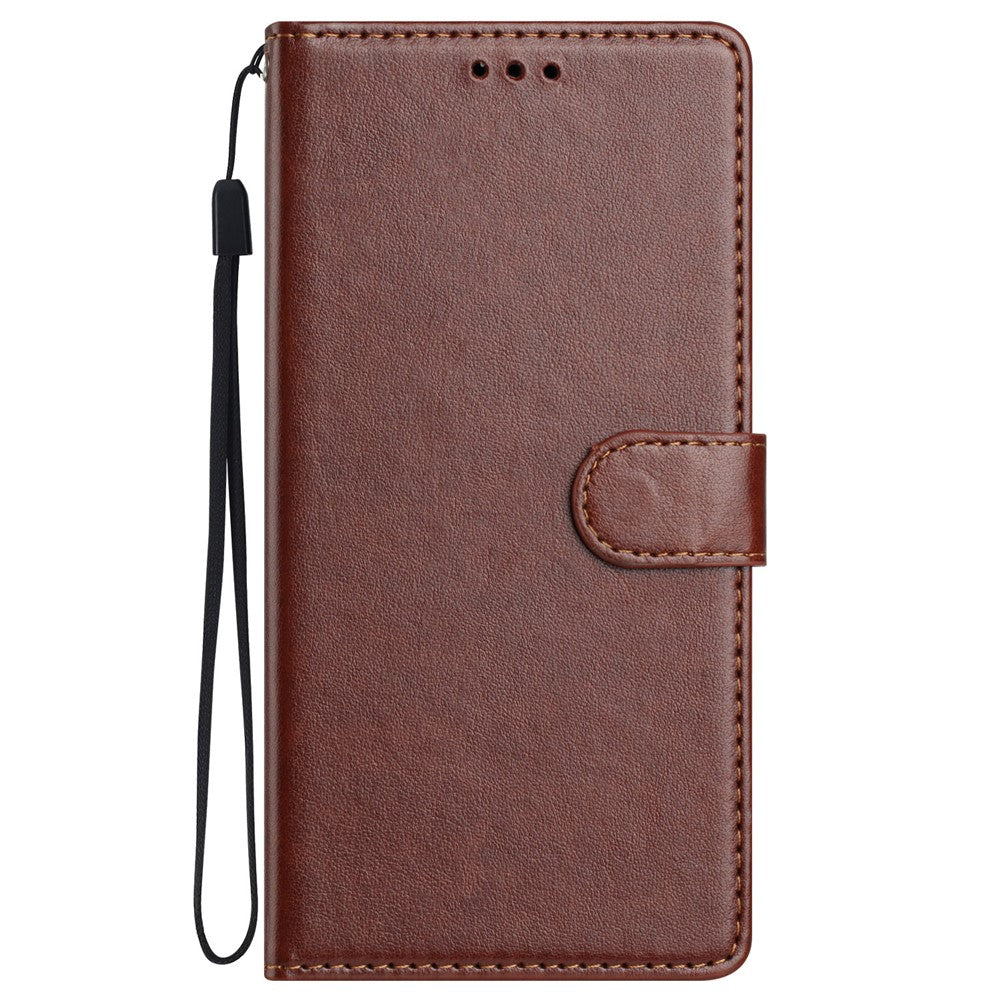 For Xiaomi Redmi Note 14 5G Leather Case Wallet Stand Phone Cover with Handy Strap