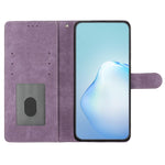 Xiaomi Redmi Note 14 5G-skal med korthållare, hudvänligt PU-läderfodral med stativ
