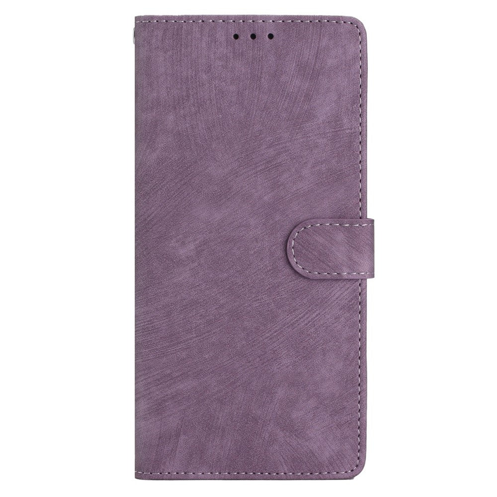 For Xiaomi Redmi Note 14 5G Case with Card Clots Skin-Touch PU Leather Phone Cover Stand