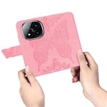 For Xiaomi Redmi Note 14 Pro+ 5G Case PU Leather Wallet Phone Cover Butterfly Pattern