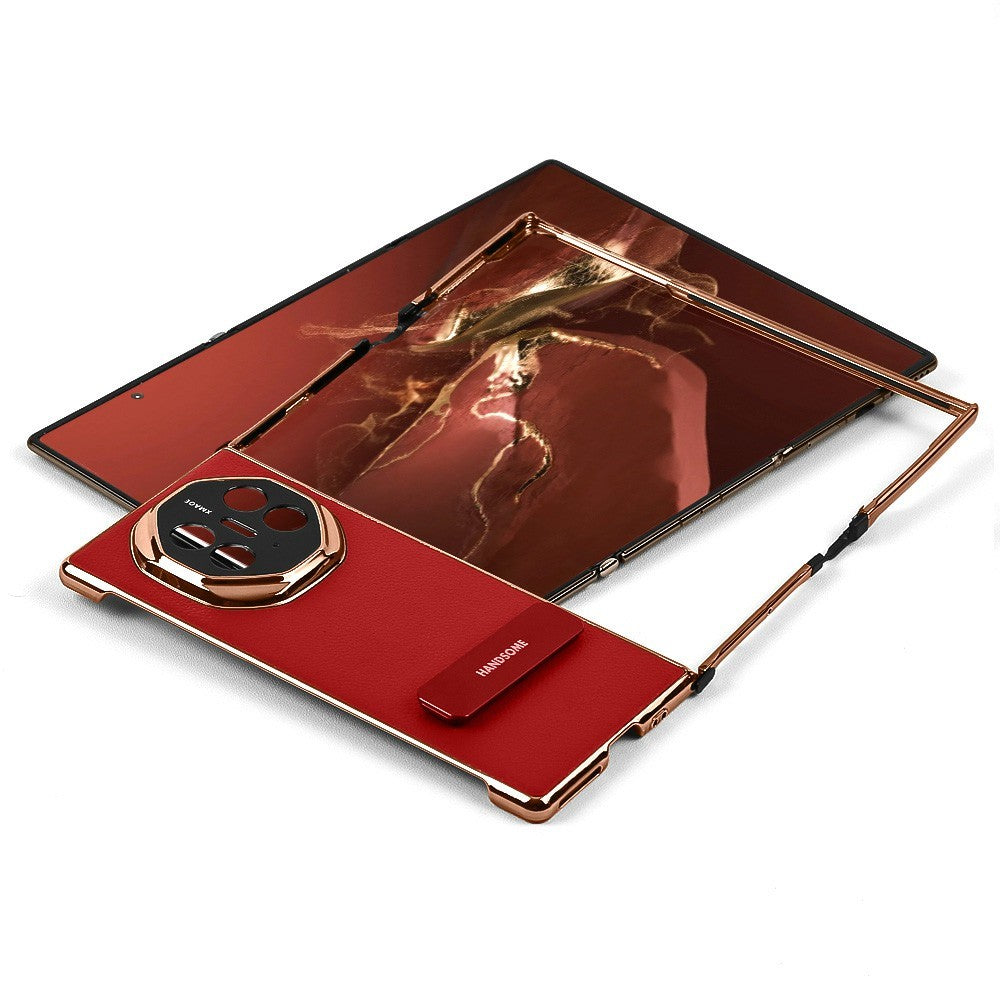 For Huawei Mate XT Ultimate Phone Case Kickstand Leather+PC Mobile Cover