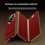 For Huawei Mate XT Ultimate Phone Case Kickstand Leather+PC Mobile Cover