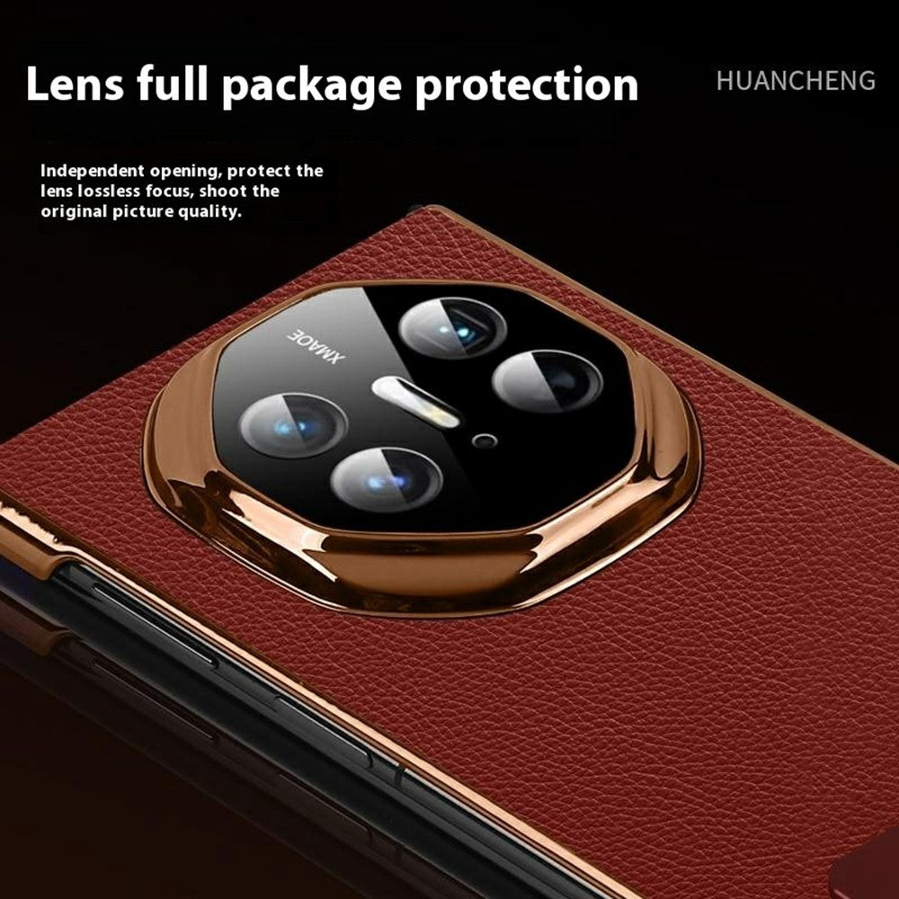 For Huawei Mate XT Ultimate Phone Case Kickstand Leather+PC Mobile Cover
