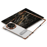 For Huawei Mate XT Ultimate Phone Case Kickstand Leather+PC Mobile Cover