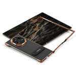 For Huawei Mate XT Ultimate Phone Case Kickstand Leather+PC Mobile Cover