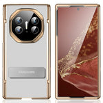 For Huawei Mate XT Ultimate Case Magnetic Hinge Leather+PC Kickstand Back Cover