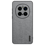 For Honor Magic7 Pro 5G Case Wood Texture PU Leather Coated PC+TPU Phone Cover