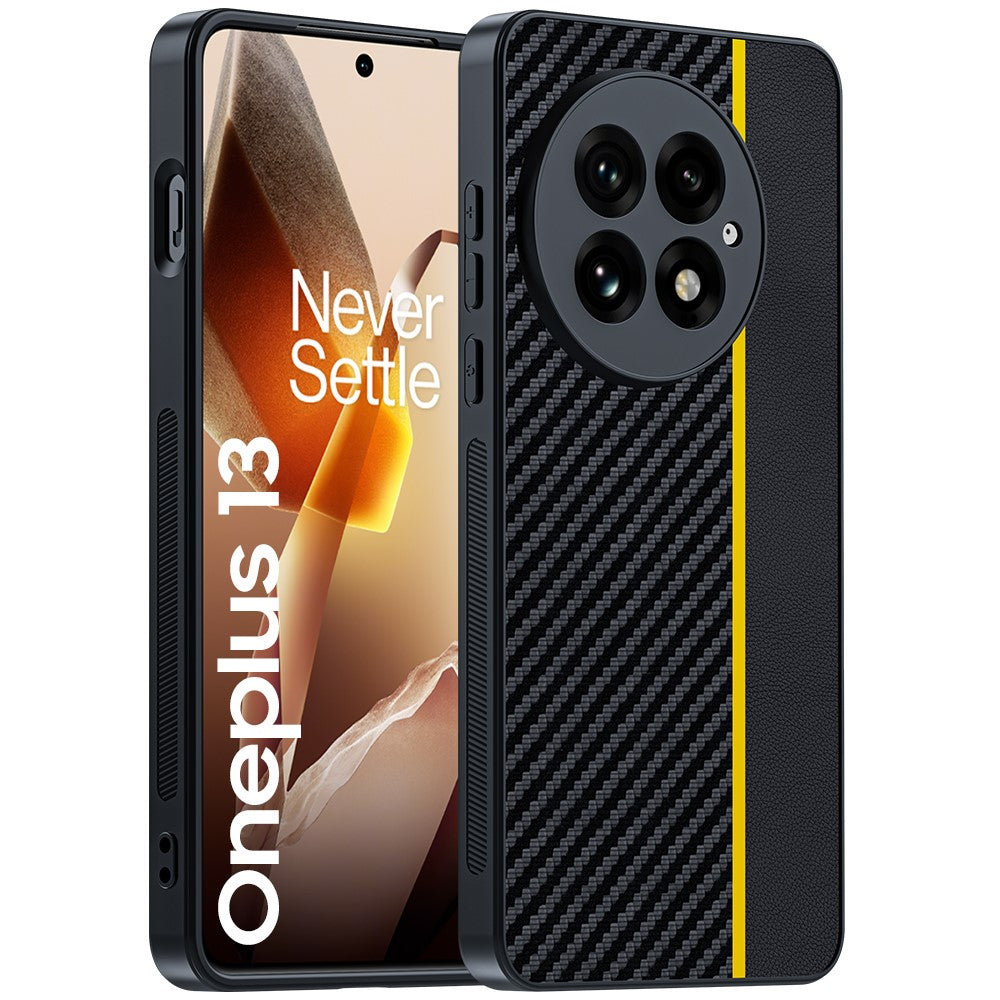 OnePlus 13-skal med ultratunt PC-skal i kolfiberstruktur