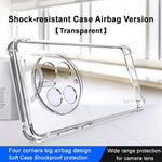 IMAK For Huawei Mate 50 Pro 4G Clear Flexible TPU Phone Cover Four Corner Airbag Drop-proof Case