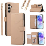 For Samsung Galaxy A15 5G / 4G Leather Phone Case with Card Holder, Wallet, Straps Protective Flip Cover