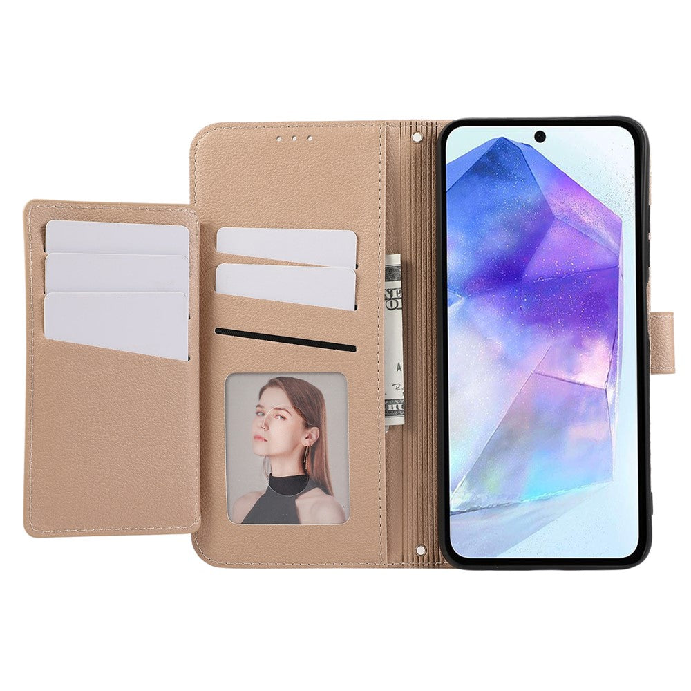 For Samsung Galaxy A15 5G / 4G Leather Phone Case with Card Holder, Wallet, Straps Protective Flip Cover