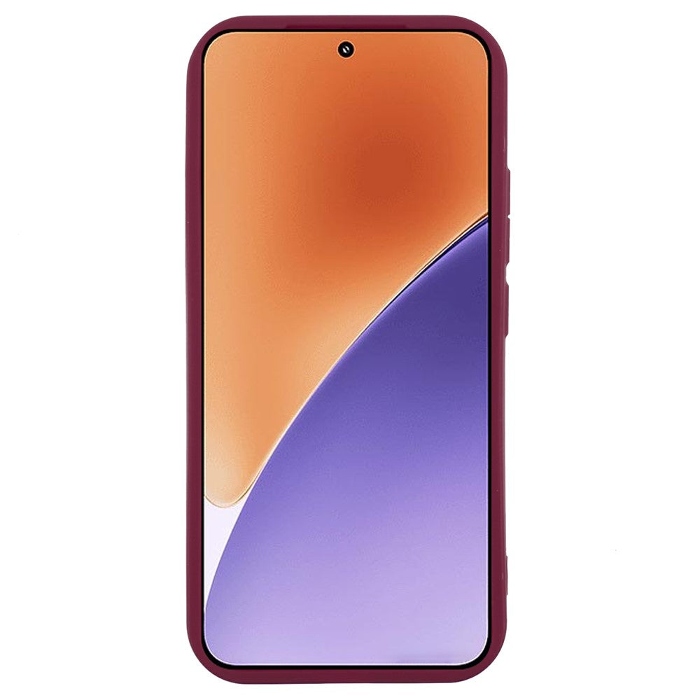For Xiaomi 15 Pro Case Grooved Design TPU Anti-Slip Phone Cover