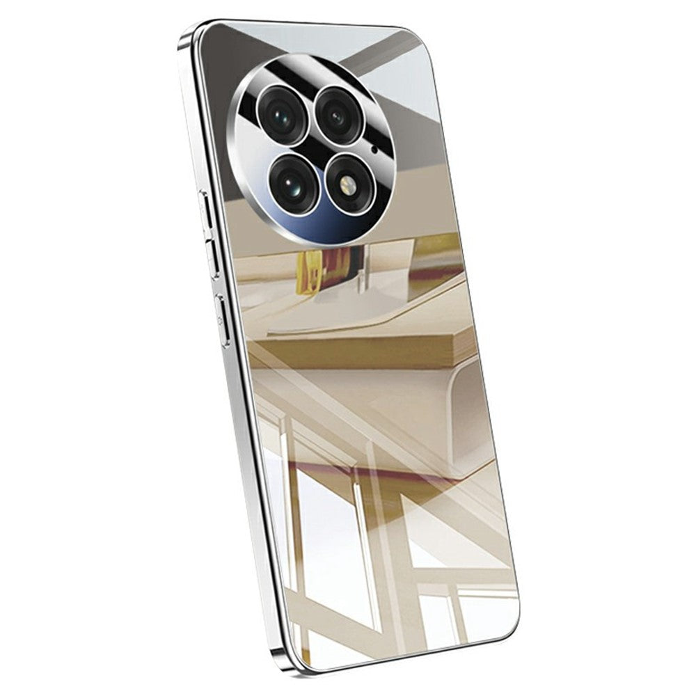 For OnePlus 13 Case Electroplating PC Phone Back Cover with Camera Lens Protector