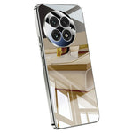 For OnePlus 13 Case Electroplating PC Phone Back Cover with Camera Lens Protector