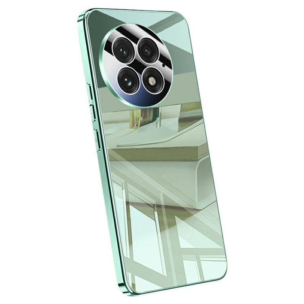 For OnePlus 13 Case Electroplating PC Phone Back Cover with Camera Lens Protector