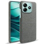 For Xiaomi Redmi Note 14 5G Phone Case Cloth Texture Anti-Scratch Protective PC Back Cover