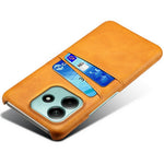 For Xiaomi Redmi Note 14 5G Case Dual Card Slots PU Leather + Hard PC Phone Cover
