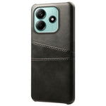 For Xiaomi Redmi Note 14 5G Case Dual Card Slots PU Leather + Hard PC Phone Cover