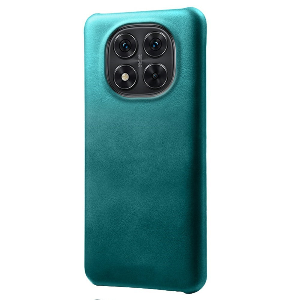 For Xiaomi Redmi Note 14 Pro 5G / Poco X7 5G Case Calf Texture PU Leather Hard PC Protective Phone Cover