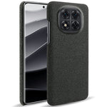 For Xiaomi Redmi Note 14 Pro 5G / Poco X7 5G Phone Case Cloth Texture Anti-Scratch Protective PC Back Cover