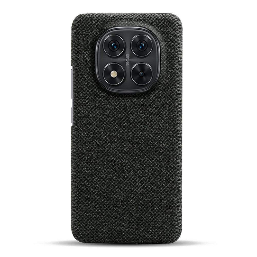 For Xiaomi Redmi Note 14 Pro 5G / Poco X7 5G Phone Case Cloth Texture Anti-Scratch Protective PC Back Cover