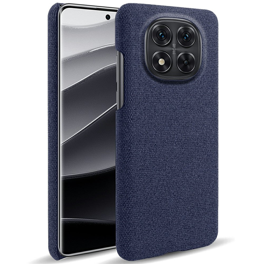 For Xiaomi Redmi Note 14 Pro 5G / Poco X7 5G Phone Case Cloth Texture Anti-Scratch Protective PC Back Cover