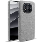 For Xiaomi Redmi Note 14 Pro 5G / Poco X7 5G Phone Case Cloth Texture Anti-Scratch Protective PC Back Cover