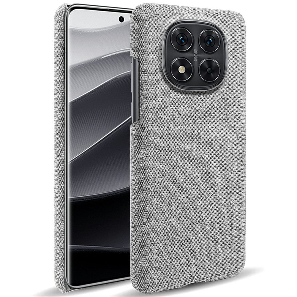 For Xiaomi Redmi Note 14 Pro 5G / Poco X7 5G Phone Case Cloth Texture Anti-Scratch Protective PC Back Cover