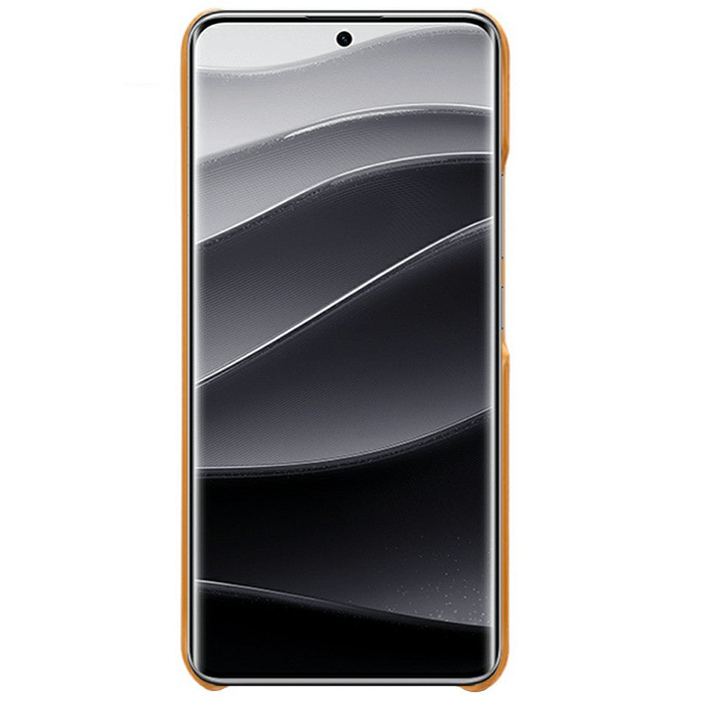 Xiaomi Redmi Note 14 Pro 5G / Poco X7 5G-cover i PU-læder med to kortpladser + hårdt PC-mobilcover