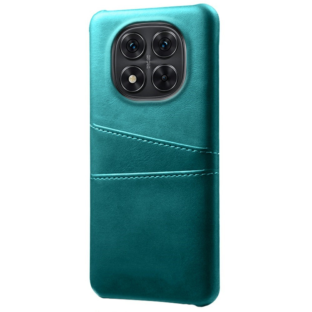 For Xiaomi Redmi Note 14 Pro 5G / Poco X7 5G Case Dual Card Slots PU Leather + Hard PC Phone Cover