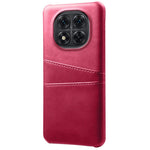 Xiaomi Redmi Note 14 Pro 5G / Poco X7 5G-cover i PU-læder med to kortpladser + hårdt PC-mobilcover