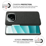 For Xiaomi Redmi Note 14 Pro+ 5G Phone Case Cloth Texture Anti-Scratch Protective PC Back Cover