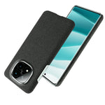 For Xiaomi Redmi Note 14 Pro+ 5G Phone Case Cloth Texture Anti-Scratch Protective PC Back Cover