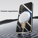 For Samsung Galaxy S25 Kickstand Magnetic Case TPU Phone Cover