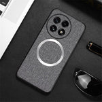For OnePlus 13 Magnetic Case Drop-Proof TPU+Cloth Back Phone Cover