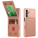 Til Samsung Galaxy A16 5G Etui Kortlomme Støtteben PU+TPU Telefoncover