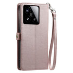 For Xiaomi 15 Leather Case Wallet Stand Phone Cover with Straps