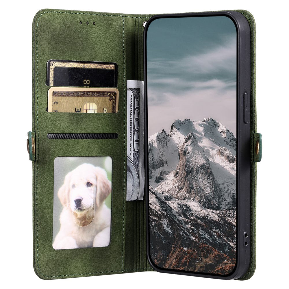 Style 016 For Xiaomi 15 Case Skin Feel Totem Imprinted Wallet Leather Phone Cover