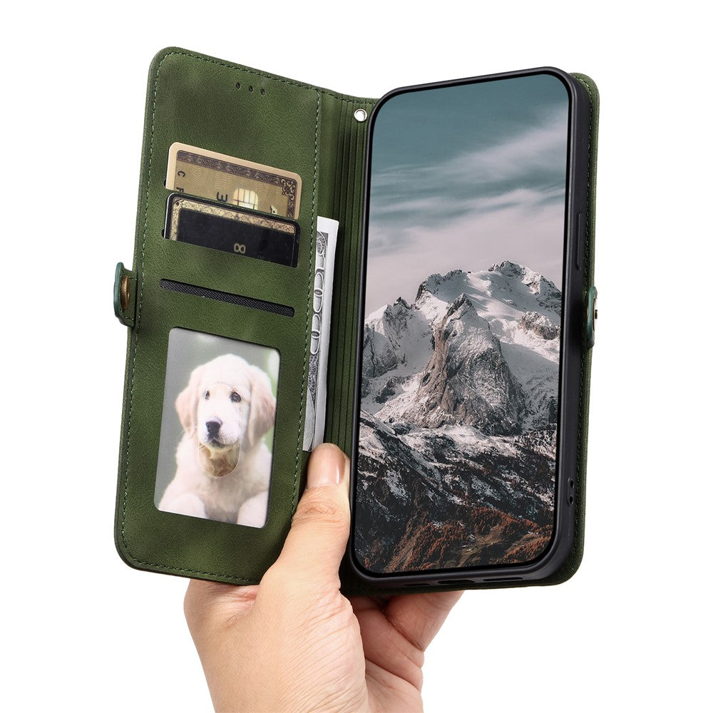 Style 016 For Xiaomi 15 Case Skin Feel Totem Imprinted Wallet Leather Phone Cover