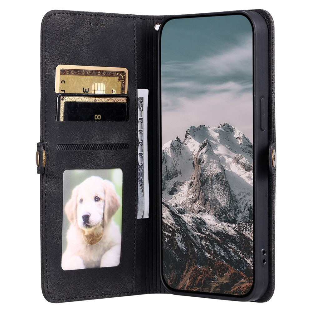 Style 016 For Xiaomi 15 Pro Case Skin Feel Totem Imprinted Wallet Leather Phone Cover