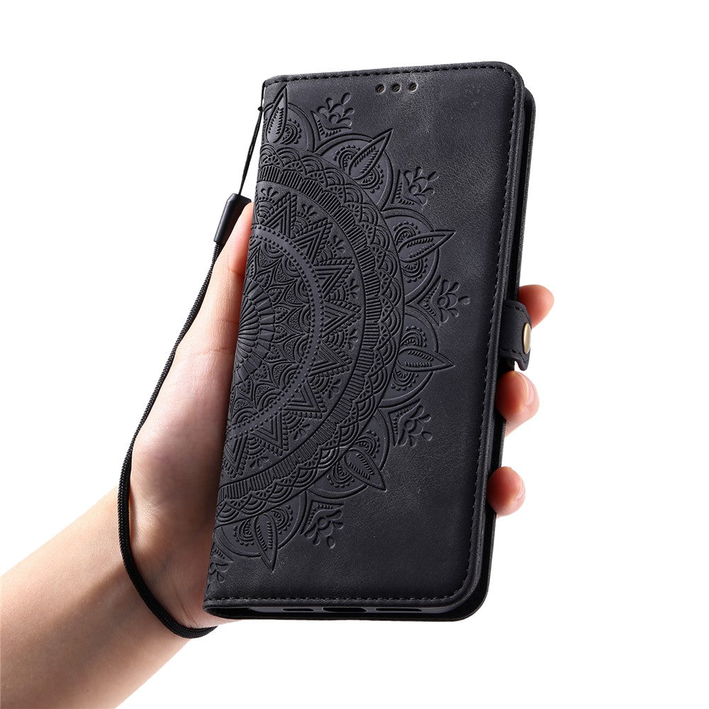 Style 016 For Xiaomi 15 Pro Case Skin Feel Totem Imprinted Wallet Leather Phone Cover