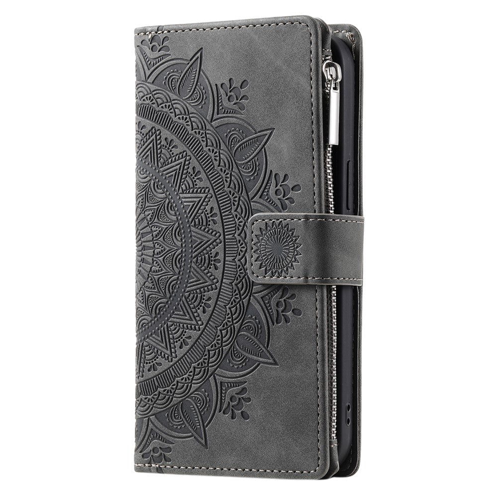 Style 006 For Xiaomi 15 Pro Wallet Case PU Leather Phone Cover Mandala Flower Pattern