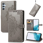 For Samsung Galaxy A36 5G Wallet Case Mandala Flower Leather Phone Cover Stand View