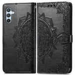 For Samsung Galaxy A36 5G Wallet Case Mandala Flower Leather Phone Cover Stand View