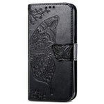 Samsung Galaxy A36 5G-skal i PU-läder med plånbok, mobilfodral med fjärilsmönster
