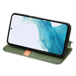 Til Samsung Galaxy A36 5G PU Lædercover Diamant Præg Pung Stativ Telefoncover