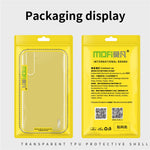 MOFI For Samsung Galaxy S25 Case Anti-Scratch Clear Soft TPU Phone Cover