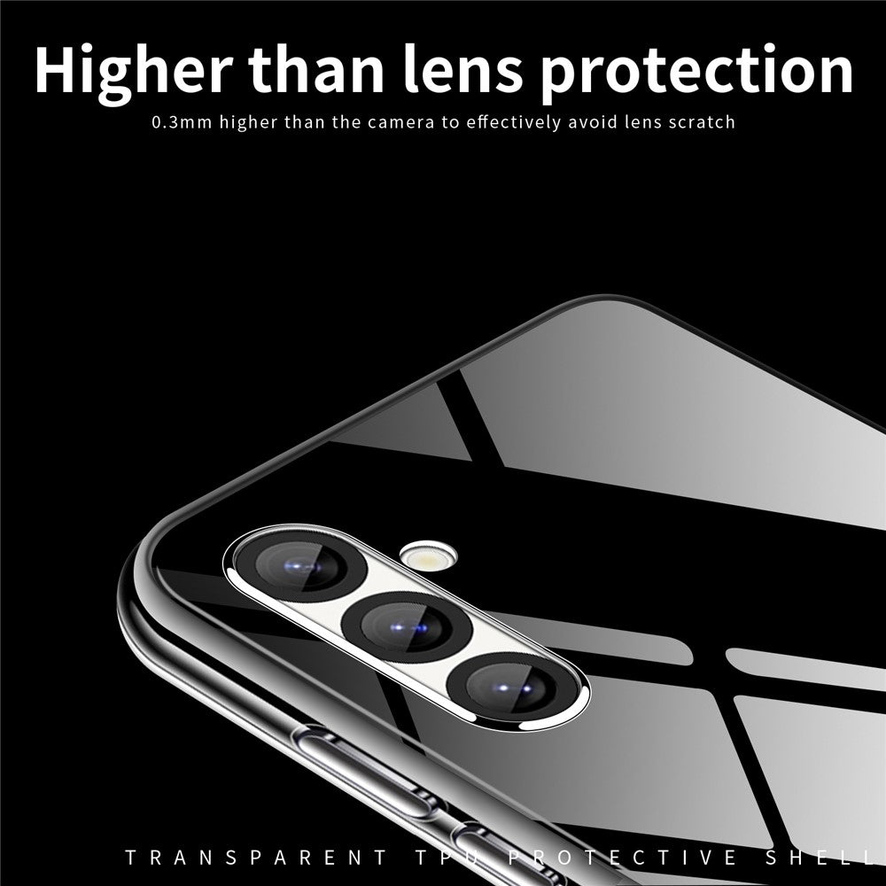 MOFI For Samsung Galaxy S25 Case Anti-Scratch Clear Soft TPU Phone Cover