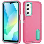 Til Samsung Galaxy A16 4G / 5G Cover Kickstand Telefoncover PC+Silikone+EVA 3-i-1 Design